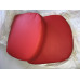 Replacement Cushions For Ball Chair In Red Color And PU Leather Replacement Cushions For Ball Chair In Red Color And PU Leather