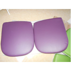 Replacement Cushions For Ball Chair In Purple Color And PU Leather
