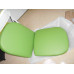 Replacement Cushions For Ball Chair In Green Color And PU Leather