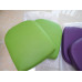 Replacement Cushions For Ball Chair In Green Color And PU Leather