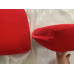 Replacement Cushions For Ball Chair In Red Color And Fabric Replacement Cushions For Ball Chair In Red Color And Fabric