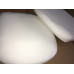 Replacement Cushions For Pod Chair In Cream Color And PU Leather Replacement Cushions For Pod Chair In Cream Color And PU Leather