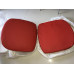 Replacement Cushions For Pod Chair In Red Color And PU Leather