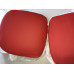 Replacement Cushions For Pod Chair In Red Color And PU Leather