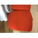 Replacement Cushions For Pod Chair In Orange Color And Fabric