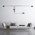 Serge Mouille Style Three Arm Wall Lamp