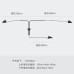Serge Mouille Style Three Arm Wall Lamp