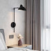 Serge Mouille Style Wall Lamp Rotatable Beam Bedside Lamp Serge Mouille Style Wall Lamp Rotatable Beam Bedside Lamp