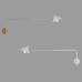 Serge Mouille Line Style Golden Color Wall Lamp Serge Mouille Line Style Golden Color Wall Lamp