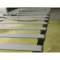 White Customized Barcelona Chair Daybed Straps Replacement Repair Frame Belt