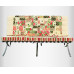 Fabric Barcelona Style Loveseat Two Seaters Sofa Fabric Barcelona Style Loveseat Two Seaters Sofa