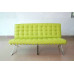 Barcelona Style Loveseat Two Seaters Sofa In Top Grain Leather Barcelona Style Loveseat Two Seaters Sofa In Top Grain Leather