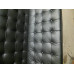 Black Barcelona Loveseat Two Seaters Sofa