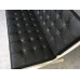 Barcelona Style Three Seaters Sofa In Top Grain Leather
