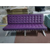 Barcelona Three Seaters Sofa In Purple Color