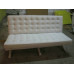 Barcelona Style Three Seaters Sofa in Italian Leather and PU Leather Barcelona Style Three Seaters Sofa in Italian Leather and PU Leather