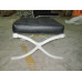 Barcelona Style Ottoman In Top Grain Leather Barcelona Style Ottoman In Top Grain Leather