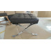 Barcelona Style Ottoman In Top Grain Leather Barcelona Style Ottoman In Top Grain Leather