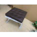 Dark Coffee Brown Barcelona Ottoman Dark Coffee Brown Barcelona Ottoman