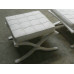 Off White Barcelona Ottoman Off White Barcelona Ottoman