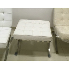 Barcelona Style Ottoman in Higher grade Italian Leather