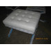 White Barcelona Ottoman In Higher Grade