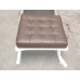 Barcelona Style Ottoman in Higher grade Italian Leather Barcelona Style Ottoman in Higher grade Italian Leather