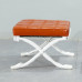 Barcelona Style Ottoman In Full Aniline Leather