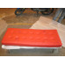 Red Barcelona Short Bench In Stainless Steel Frame Red Barcelona Short Bench In Stainless Steel Frame