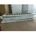 Black Barcelona Long Bench In Stainless Steel Frame Black Barcelona Long Bench In Stainless Steel Frame