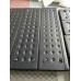 Black Barcelona Long Bench In Stainless Steel Frame Black Barcelona Long Bench In Stainless Steel Frame