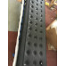 Black Barcelona Long Bench In Stainless Steel Frame Black Barcelona Long Bench In Stainless Steel Frame