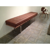 Fabric Barcelona Style Bench
