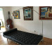 Black Barcelona Daybed With Stainless Steel Frame