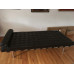 Black Barcelona Daybed With Stainless Steel Frame