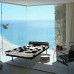 Cowhide Barcelona Style Daybed