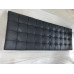 Barcelona Loveseat Cushions And Straps in Black PU Leather