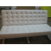 Barcelona Loveseat Cushions And Straps In PU Leather Barcelona Loveseat Cushions And Straps In PU Leather