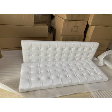 Barcelona Loveseat Cushions And Straps in Higher grade Italian Leather Barcelona Loveseat Cushions And Straps in Higher grade Italian Leather