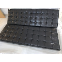 Barcelona Loveseat Cushions And Straps in Black Full Aniline Leather Barcelona Loveseat Cushions And Straps in Black Full Aniline Leather