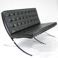 Barcelona Loveseat Cushions And Straps in Premium grade Full Grain Leather with gloss Barcelona Loveseat Cushions And Straps in Premium grade Full Grain Leather with gloss