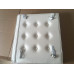 Off White Barcelona Ottoman Cushion In Italian Leather Off White Barcelona Ottoman Cushion In Italian Leather