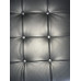 Black Barcelona Ottoman Cushion In Italian Leather
