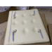Cream Barcelona Ottoman Cushion In Italian Leather Cream Barcelona Ottoman Cushion In Italian Leather