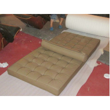 Barcelona Daybed Cushions And Straps In PU Leather Barcelona Daybed Cushions And Straps In PU Leather