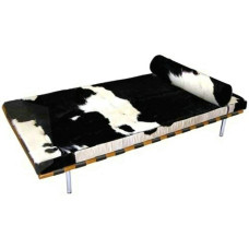Cowhide Barcelona Daybed Cushions With No Piping Cowhide Barcelona Daybed Cushions With No Piping