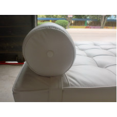 Barcelona Bolster Cylindrical Pillow For Daybed Or Bench Or Chair In PU Leather Barcelona Bolster Cylindrical Pillow For Daybed Or Bench Or Chair In PU Leather