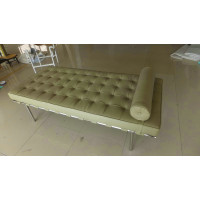 Barcelona Bolster Cylindrical Pillow For Daybed Or Bench Or Chair In Top Grain Leather Barcelona Bolster Cylindrical Pillow For Daybed Or Bench Or Chair In Top Grain Leather