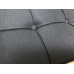 Black Fabric Barcelona Chair Cushions