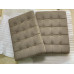 Tan Fabric Barcelona Chair Cushions Tan Fabric Barcelona Chair Cushions